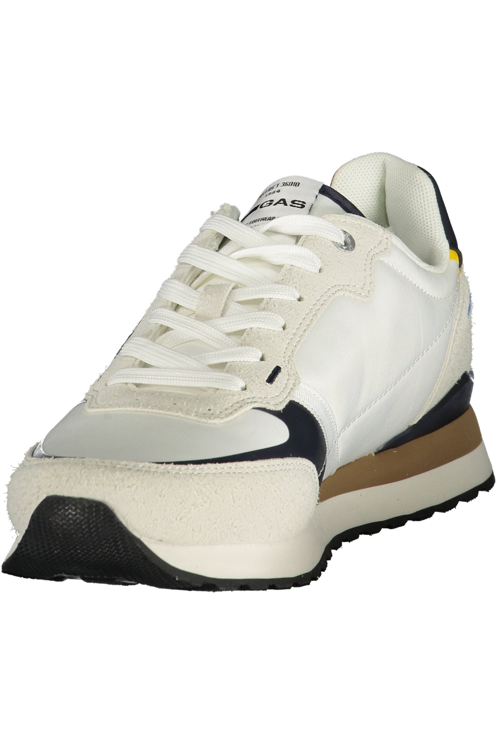 GAS MEN'S WHITE SPORTS FOOTWEAR